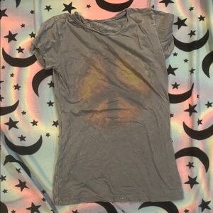 L.O.L. Vintage Gray Tee with Subtle Hues